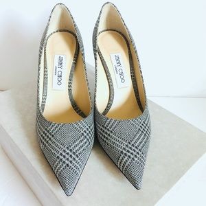 Jimmy Choo Love 85 silver grey size 38